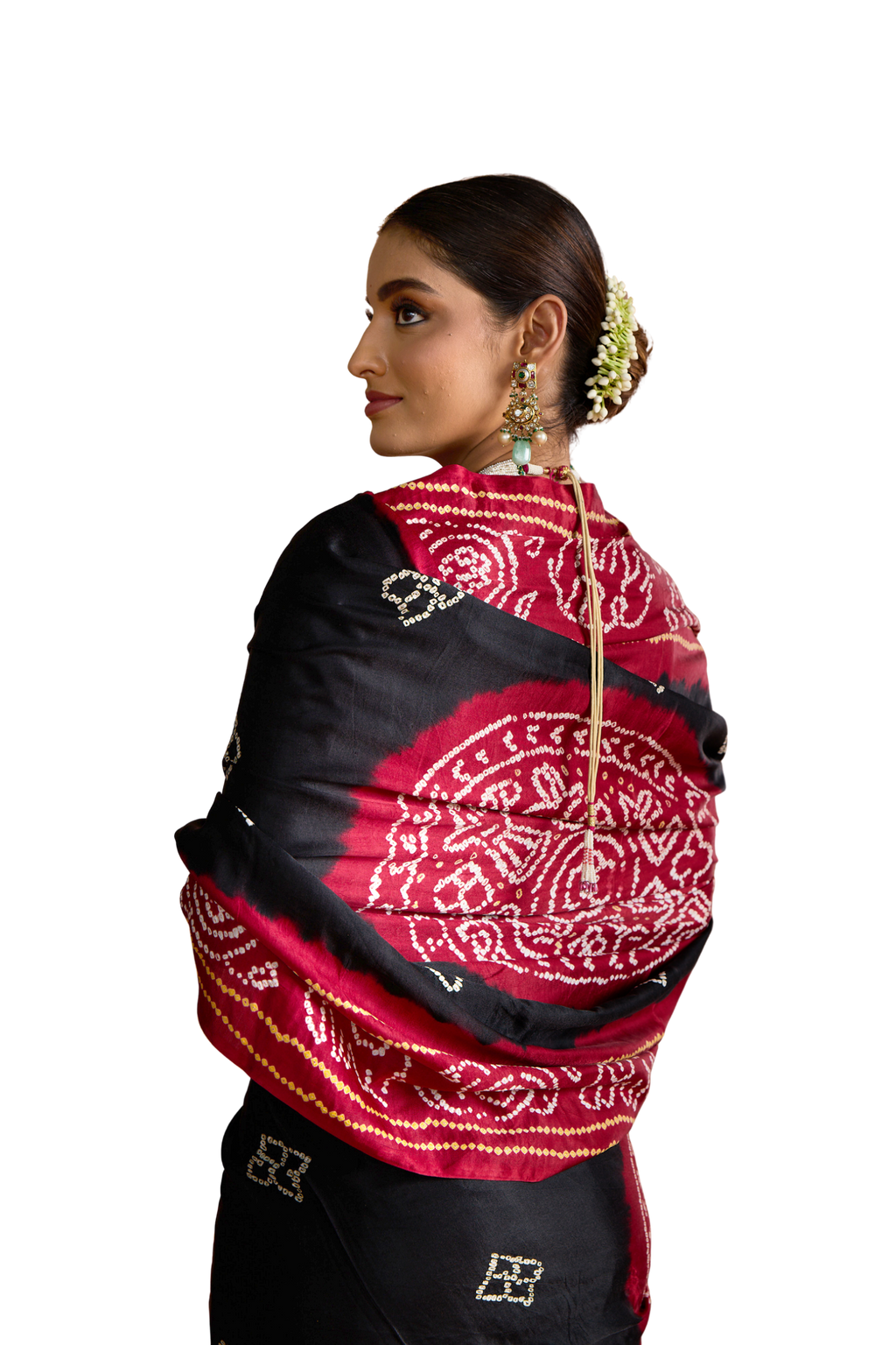 Kaali - Black &  Maroon