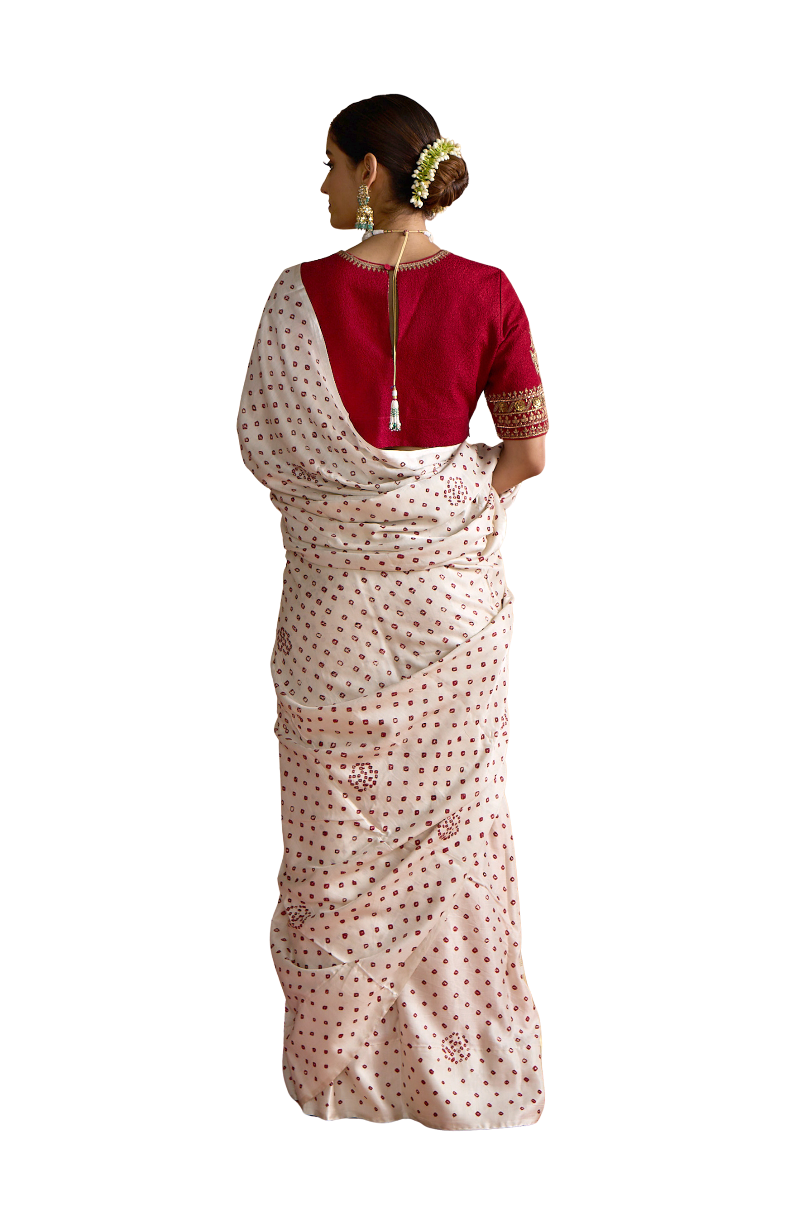 Crimson Heirloom Marodi Blouse - Crimson Red