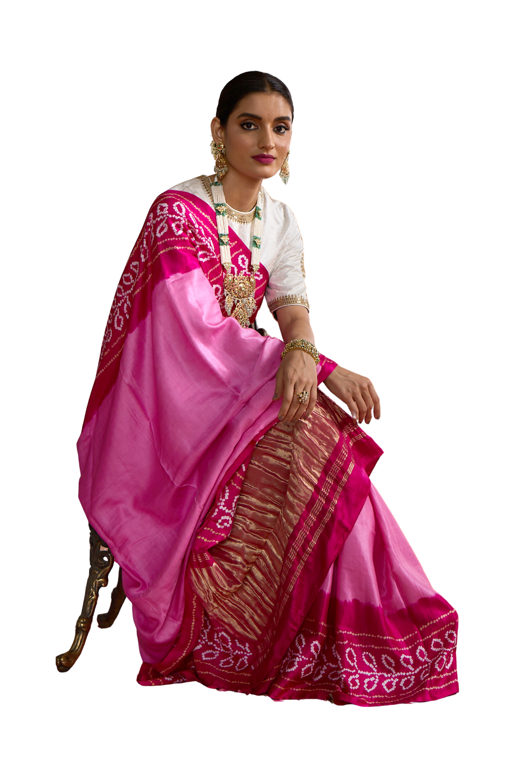 Pankhudi - Magenta & Pink