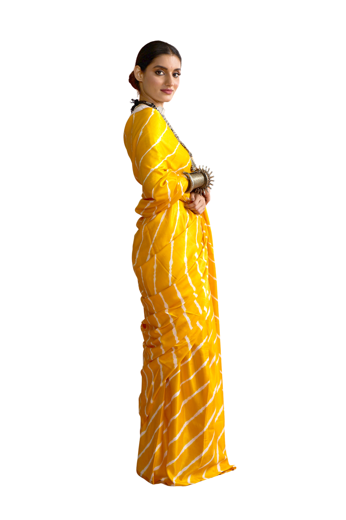 Galgota - Bright Yellow & White