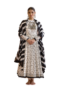 Chanderi Block Print Dress
