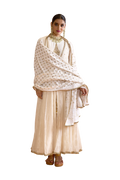 Ivory Angarkha Anarkali